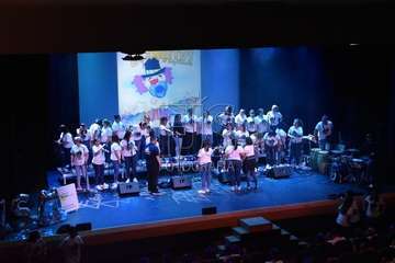 Gala de presentación de Los Biznietos de SaryManchez en Telde (Foto Francisco Javier Santana)